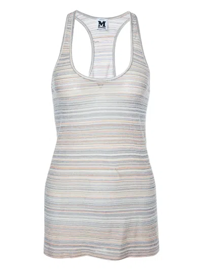 Pre-owned Missoni Striped Racerback Top