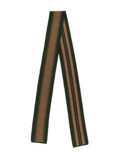 Pre-owned Missoni Striped Scarf In Multi