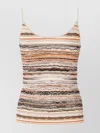 Missoni Wave Pattern Top Tops Multicolor