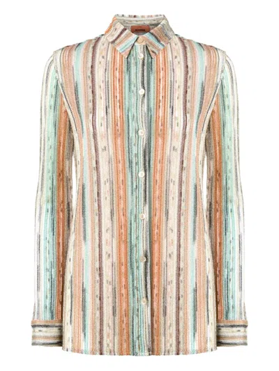 Missoni Striped Shirt In Multicoloured