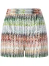 Missoni Caperdoni Bermuda And Short Multicolor In Green