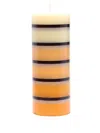 Missoni Striped Single-wick Candle In Orange