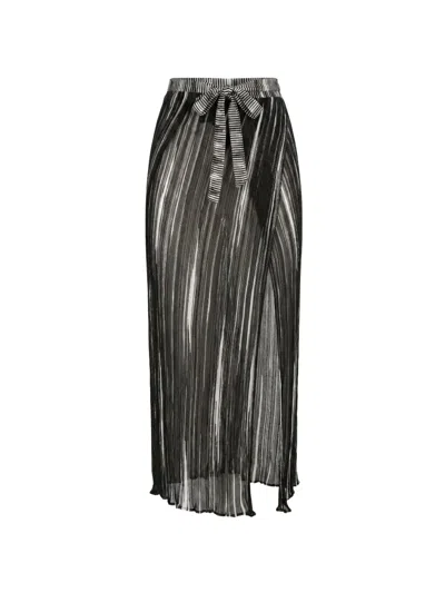 Missoni Bow-embellished Tulle Skirt In Black