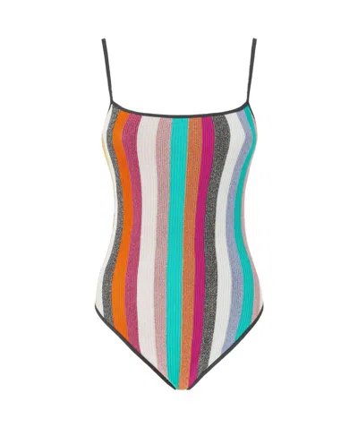 Missoni One-piece Swimsuit In Blue
