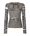 Missoni Space-dyed Cashmere-wool Sweater In Black