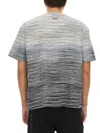 Missoni Man T-shirt Midnight Blue Size Xxl Cotton In Grey