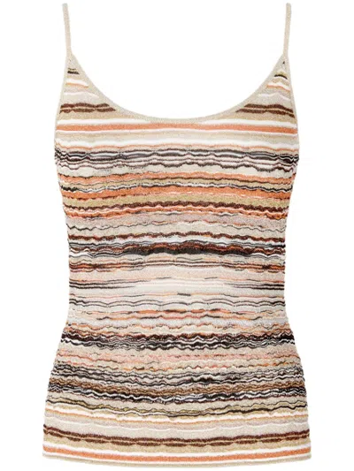 MISSONI MISSONI STRIPED TANK TOP