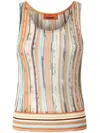 Missoni Multicolor Viscose Blande Tank Top