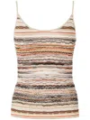 Missoni Wave Pattern Top Tops Multicolor