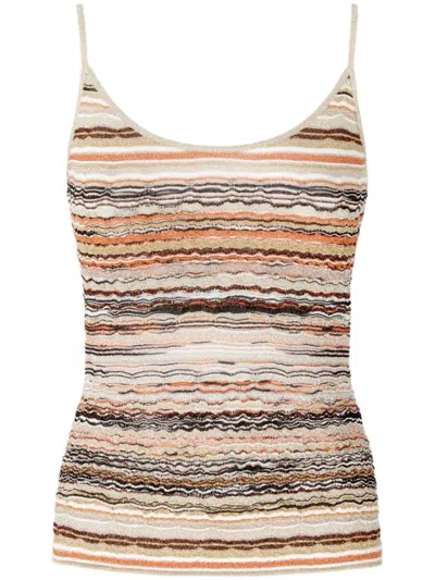 MISSONI MISSONI STRIPED TANK TOP