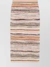 Missoni Wave Pattern Skirt Skirts Multicolor