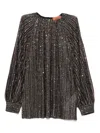 Missoni Textured Brown And Black Striped Sweater In Brown