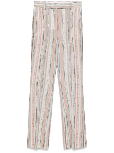 Missoni Gestreifte Hose In Nude