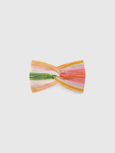 Missoni Striped Viscose-blend Headband In Multi