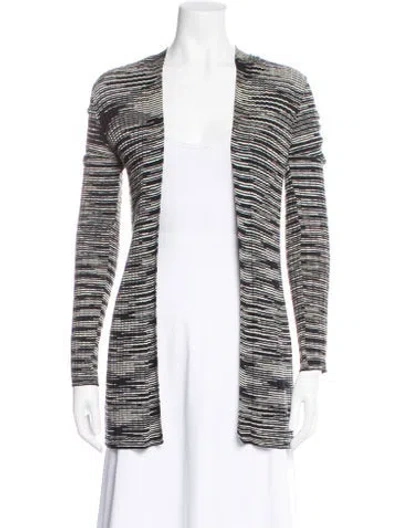Pre-owned Missoni Striped V-neck Sweater In Multi