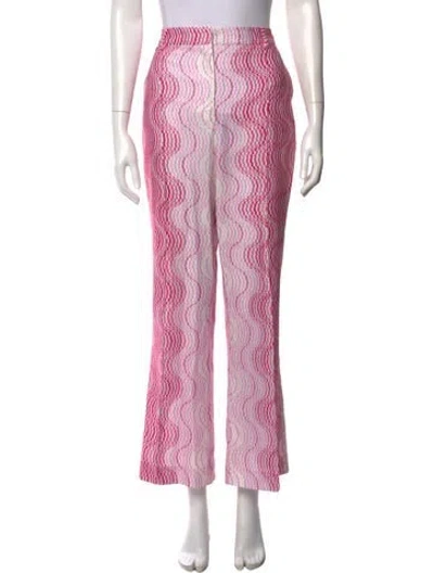 Pre-owned Missoni Striped Wide Leg Pants W/ Tags