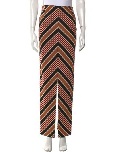 Pre-owned Missoni Striped Wide Leg Pants W/ Tags In Multi