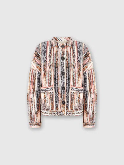 Missoni Striped Wool In Multicoloured