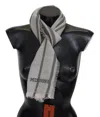 Missoni Multicolor Wool Stripe Fringe Scarf Unisex In Multi