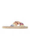 Missoni Zigzag-patterned Espadrilles In Multi