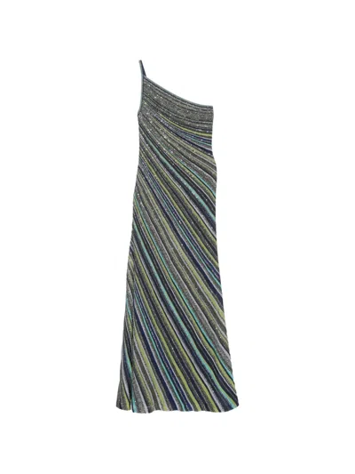 Missoni Stripe-pattern Maxi Dress In Multi