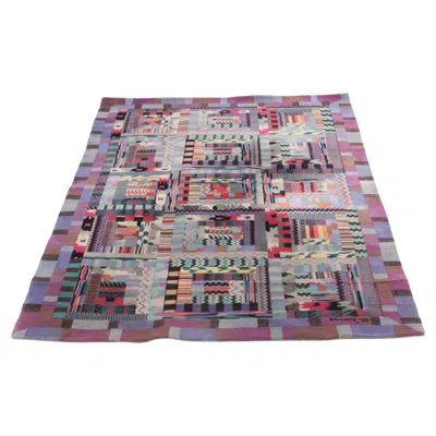 Pre-owned Missoni Stunning Rare Original Vintage  Rug In Pure Wool *free Worldwide Delivery In Gray