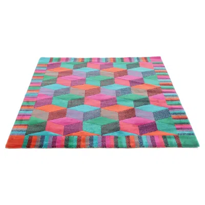 Pre-owned Missoni Stunning Vintage  Rug By T &j Vestor In Pure Wool *free Shipping In Gray