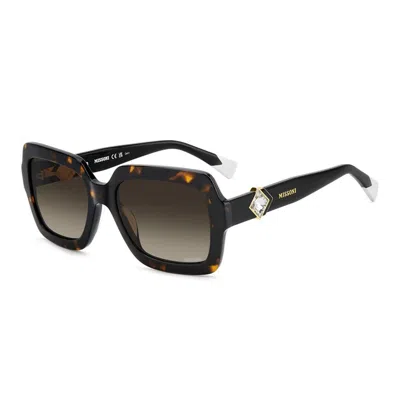 Missoni Sunglasses In Brown
