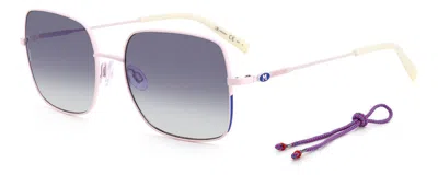 Missoni Sunglasses In Pink Blue