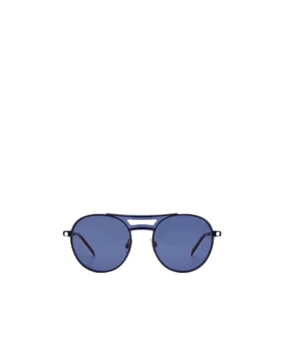 Missoni Sunglasses With Round Frame In Blue