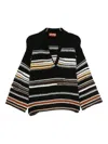 Missoni Oversized Striped Intarsia Sweater In Multi
