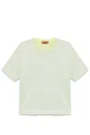 Missoni Knitted T-shirt In Green