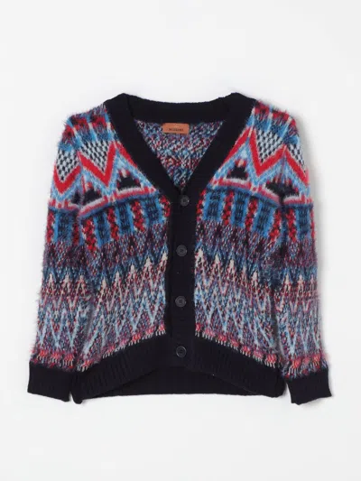 MISSONI SWEATER MISSONI KIDS COLOR MULTICOLOR,F96143005