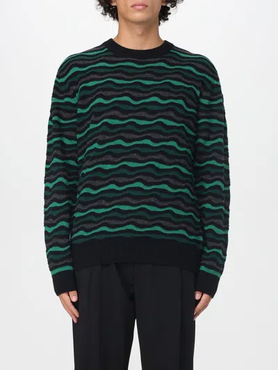 MISSONI SWEATER MISSONI MEN COLOR GREEN,H35122012