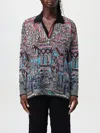 Missoni Seraphim Pull Over Multicolor Blue And Red Tones In Bunt