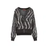 Missoni Brown Sweater For Versatility Sweaters In Black