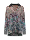 Missoni Seraphim Pull Over Multicolor Blue And Red Tones In Multicblue/red