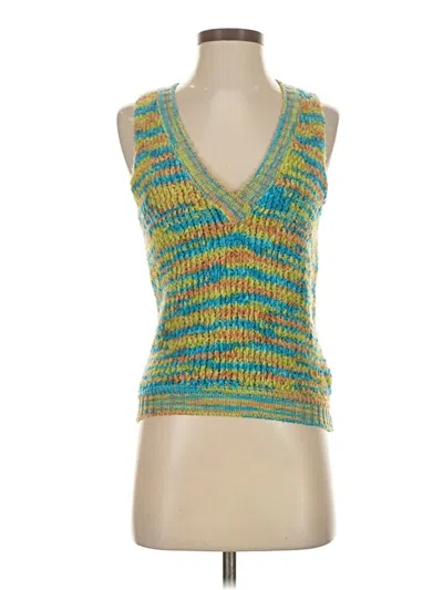 Pre-owned Missoni Sweater Vest In Green