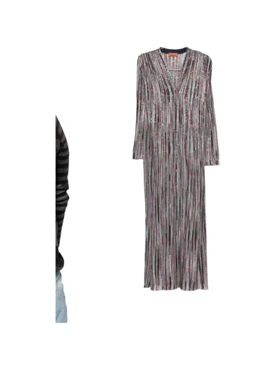 Missoni Sweaters Brown In Multi