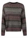 Missoni Stripe Pattern Embellished Sweater In Multicolour