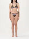 Missoni Multicolor Bikini With All-over Zig Zag Motif In Viscose Woman