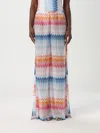 Missoni Herringbone Pattern Skirt In Multi