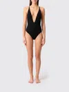 Missoni Cross-back Swimsuit In Black