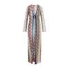 Missoni Geometric Print Sheer Beach Cover Up