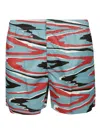 Missoni Patterned Swim Shorts In Animal Print