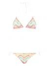 Missoni Zigzag-knit Bikini Set In Smn All Multi Tetris
