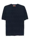 Missoni Wave-pattern Crew-neck T-shirt