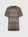 Missoni Caperdoni Short Sleeve T-shirt With Sequin In Multi