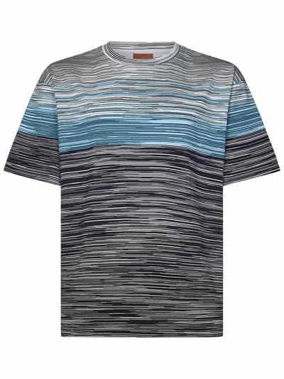 Missoni T-shirt In Blue