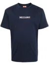 MISSONI MISSONI T-SHIRT IN COTONE CON LOGO RICAMATO